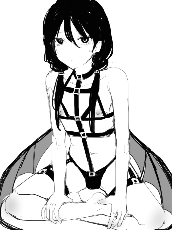 原创、低双马尾男孩 (砂场(nczd5875)) 1名男孩 腋窝褶皱 腋下 露肩 赤脚