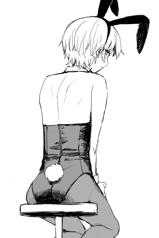 原创、紫发男孩 (Sunaba (nczd5875)) 1名男孩 兽耳发箍 兽耳 腋窝褶皱 屁股