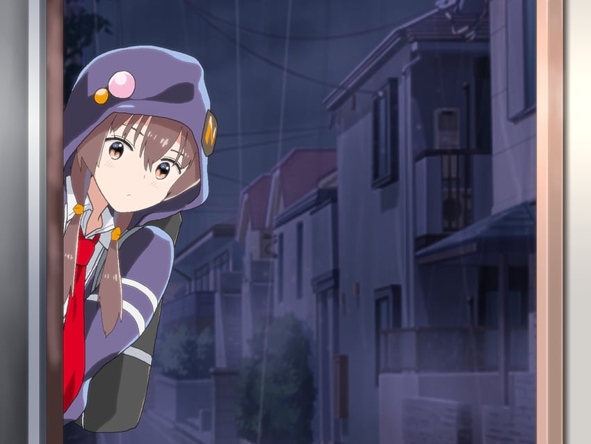 迷途猫 Overrun!、江里 (迷途猫 Overrun!) 1名女孩 赛璐珞上色 包 棕眼睛 棕发