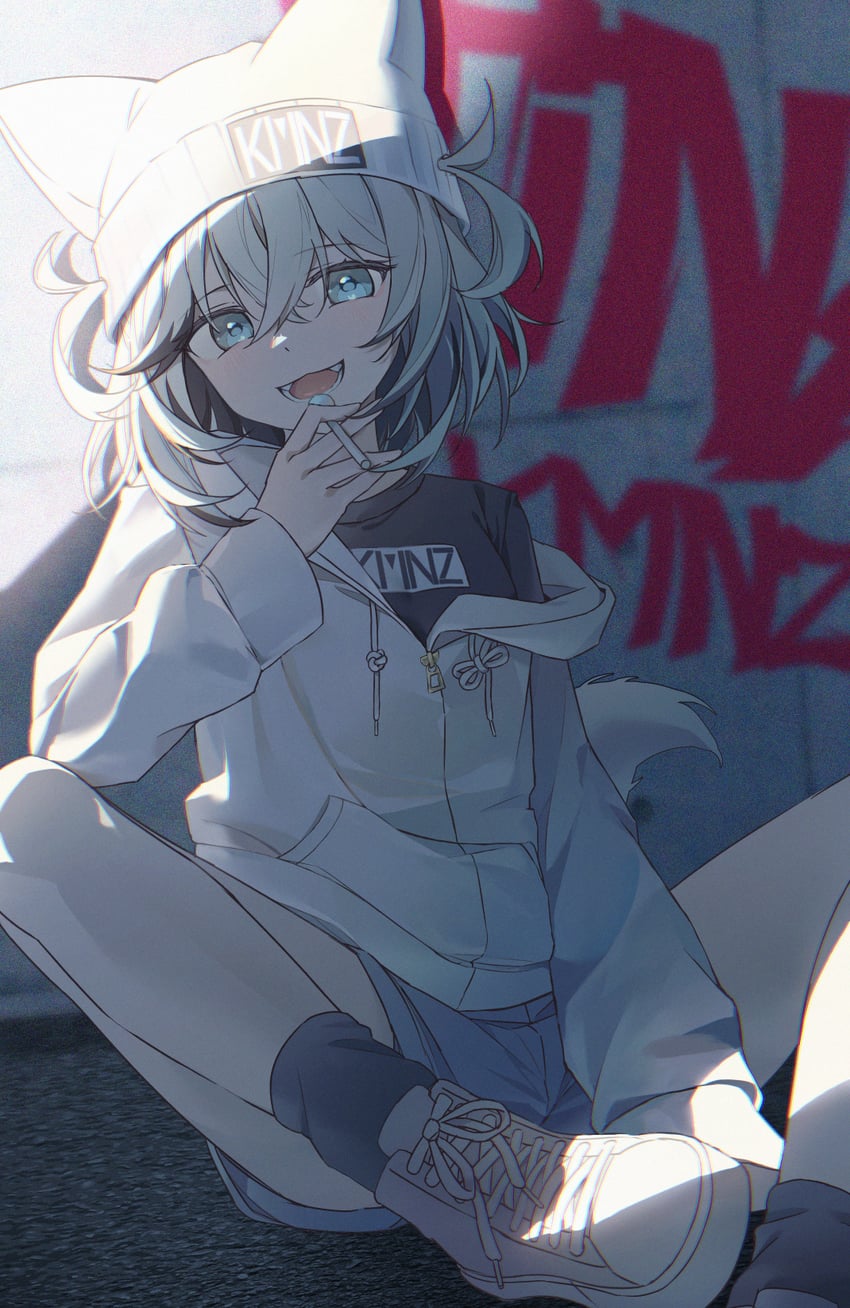 KMNZ、Tina (KMNZ) 1名女孩 :D 兽耳头饰 兽耳 针织帽