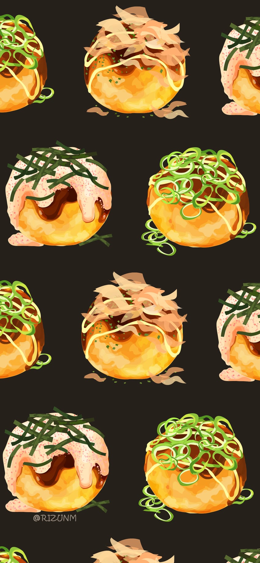 原创 作者名 黑色背景 食物 食物焦点 装饰物