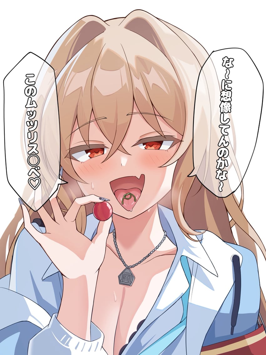 Muv-Luv、Muv-Luv Girls Garden、carina gentile 1名女孩 臂章 黑色指甲 脸红 乳房