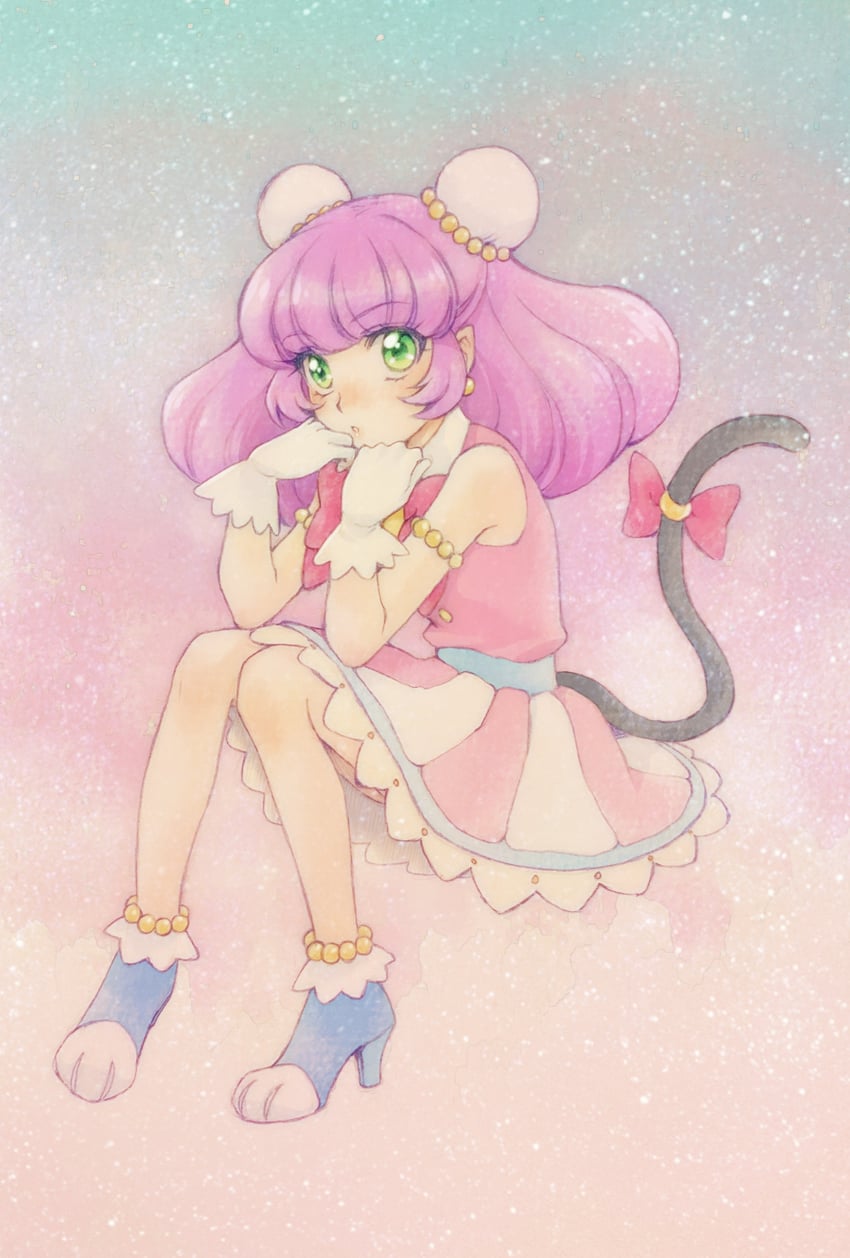 光之美少女、Star☆Twinkle 光之美少女、茂 (光之美少女) 1名女孩 臂环 蝴蝶结 蝶形领结 发髻罩