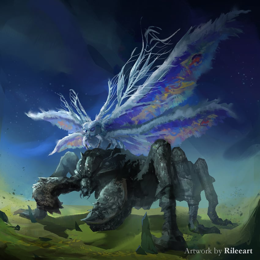 艾尔登法环、艾尔登法环：暗夜统治、faurtis (elden ring) 其他两人 触角 蓝眼 虫子 爪子