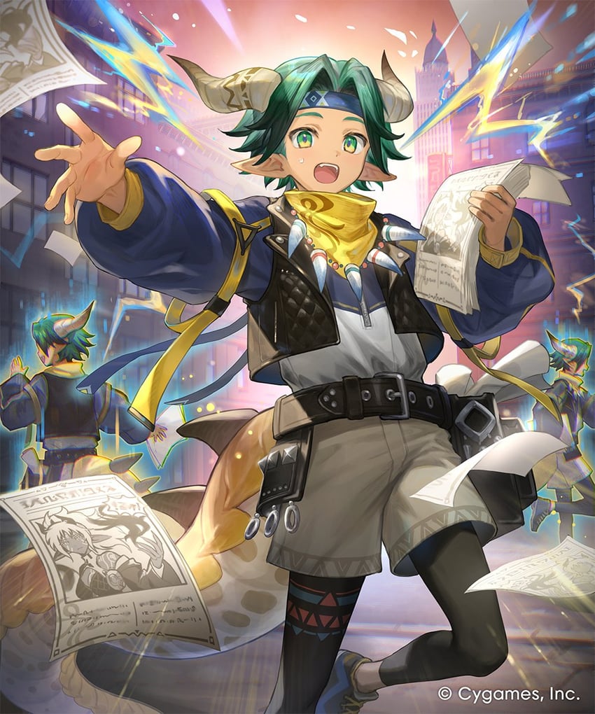影之诗、影之诗：超越世界、burnite (shadowverse: worlds beyond) 1名男孩 腰带 腰带扣 腰包 黑色皮带