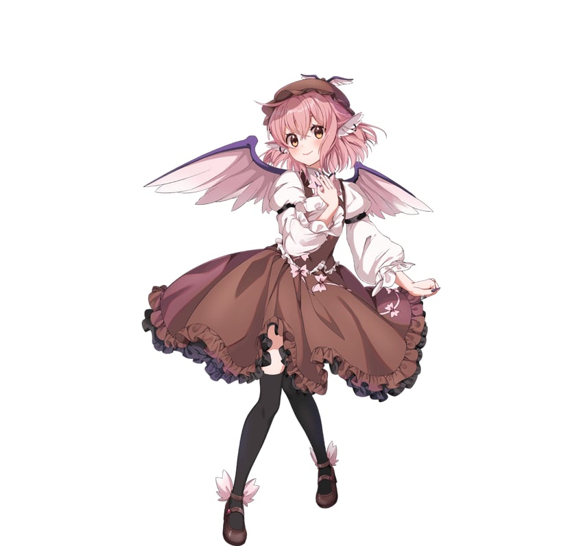 东方Project、东方阿尔卡迪亚记录、米斯蒂娅·萝蕾拉 1名女孩 兽耳 鸟耳 鸟翼 黑色过膝袜