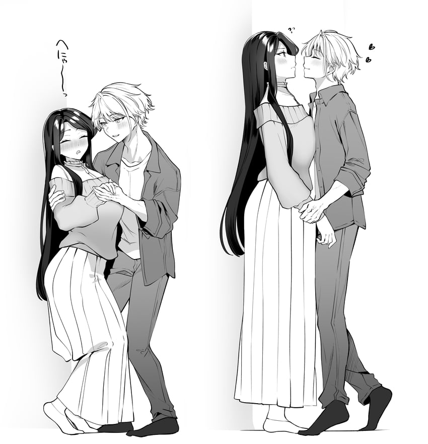 原创、Asuma Mitsuya、八乙女露子 1名男孩 1名女孩 问号 脸红 闭眼