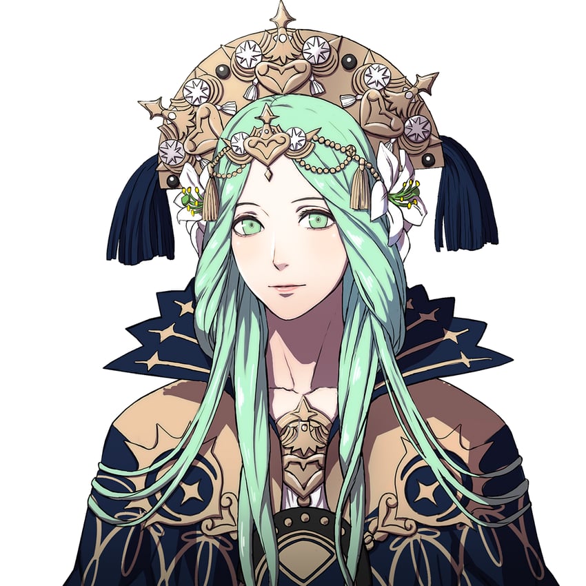 火焰纹章、火焰之纹章：风花雪月、蕾雅 (火焰纹章) 1名女孩 辫子 斗篷 闭嘴 锁骨