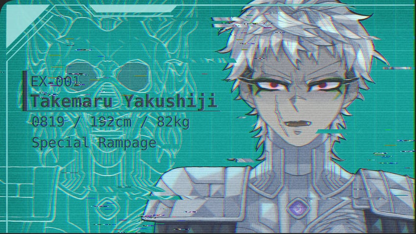 百日战线 -最终防卫学园-、药师寺武丸 1名男孩 替换服装 平行宇宙 铠甲 生日约会