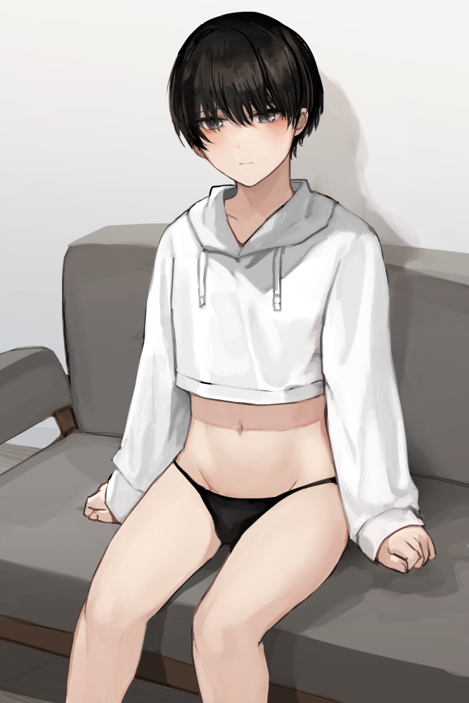 原创、激 (砂场 (nczd5875)) 1名男孩 黑发 黑色内裤 脸红 闭嘴