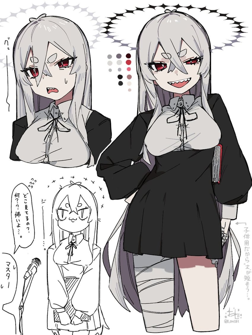 UTAU、剧药 +++ 1名女孩 1个其他角色 猫脸笑 呆毛