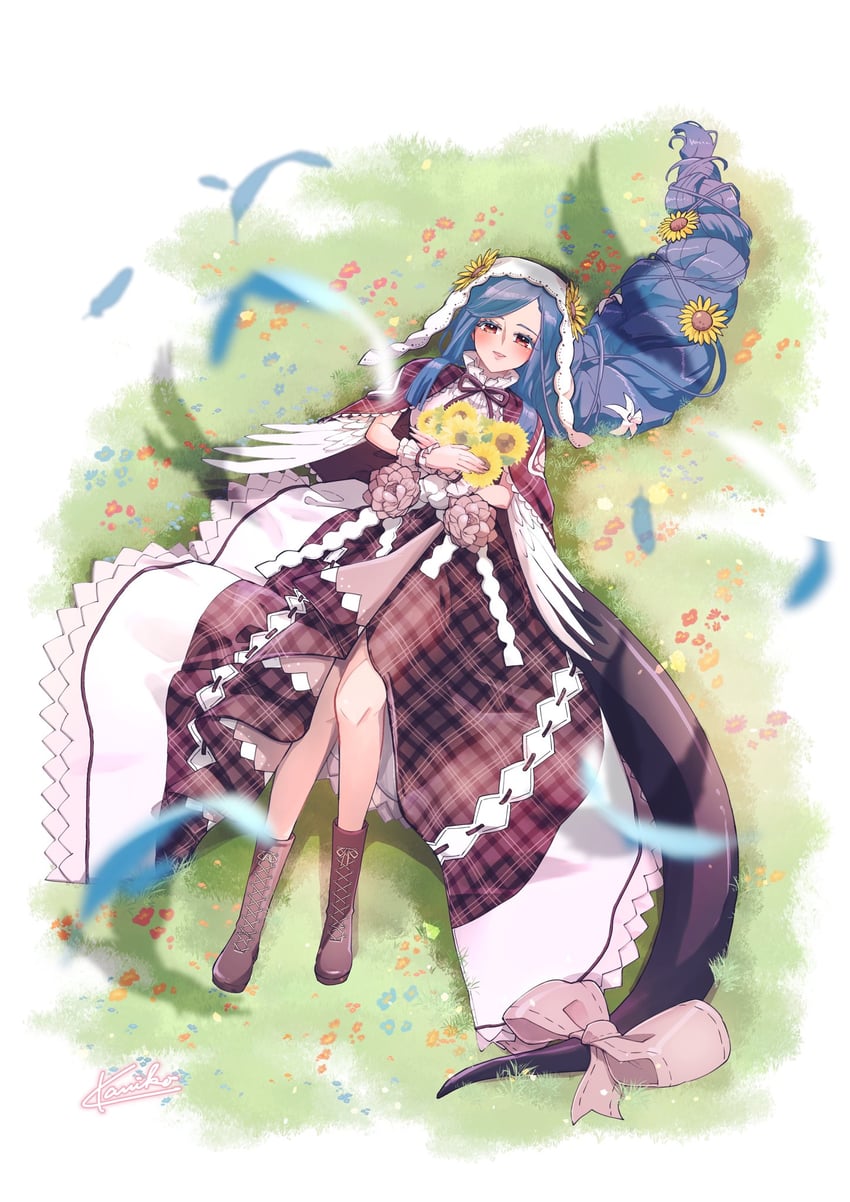罪恶装备、罪恶装备：斗争、Dizzy (罪恶装备) 1名女孩 替换服装 天使翅膀 踝靴 作者名