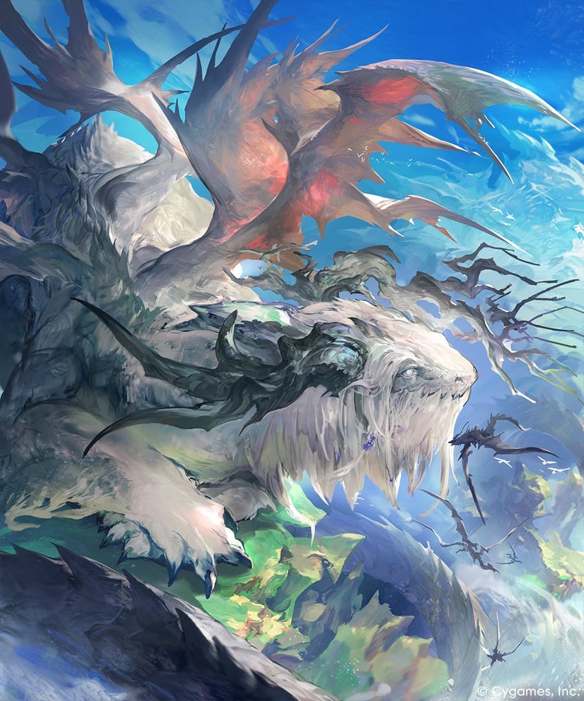 影之诗、影之诗：超越世界、dragon's vale elder 蓝天 生物 龙 宏大尺度 角