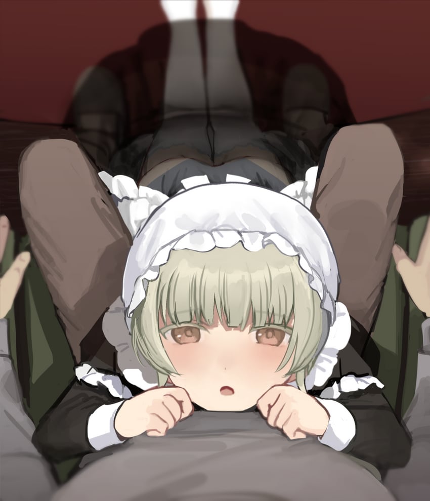 原创、Cosplay男孩 (sunaba_(nczd5875)) 2个男孩 屁股 黑色连衣裙 金发 脸红