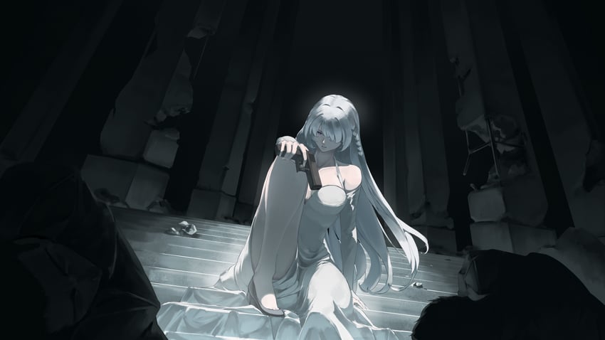 少女前线、少女前线2：追放、AK-15 (少女前线) 1名女孩 2个男孩 替换服装 乳房 锁骨
