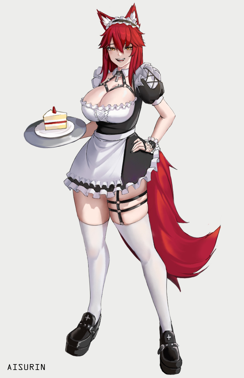 VShojo、Zentreya 1名女孩 替换服装 发型长度变动 (更短) 兽耳毛 兽耳