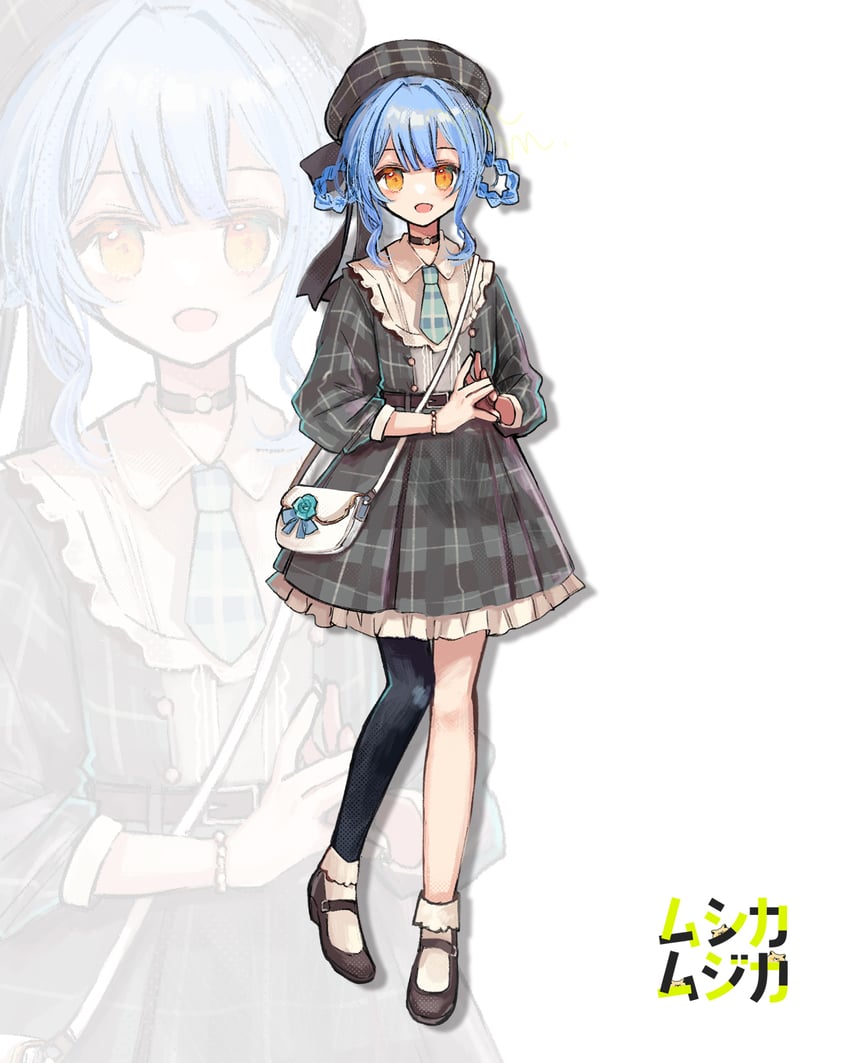 魔法少女的小镇审判、立花雪莉 1名女孩 替换服装 作者名 包 贝雷帽