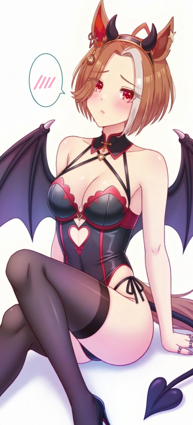 赛马娘、赌场驱动（赛马娘） 1名女孩 呆毛 替换服装 兽耳 露肩