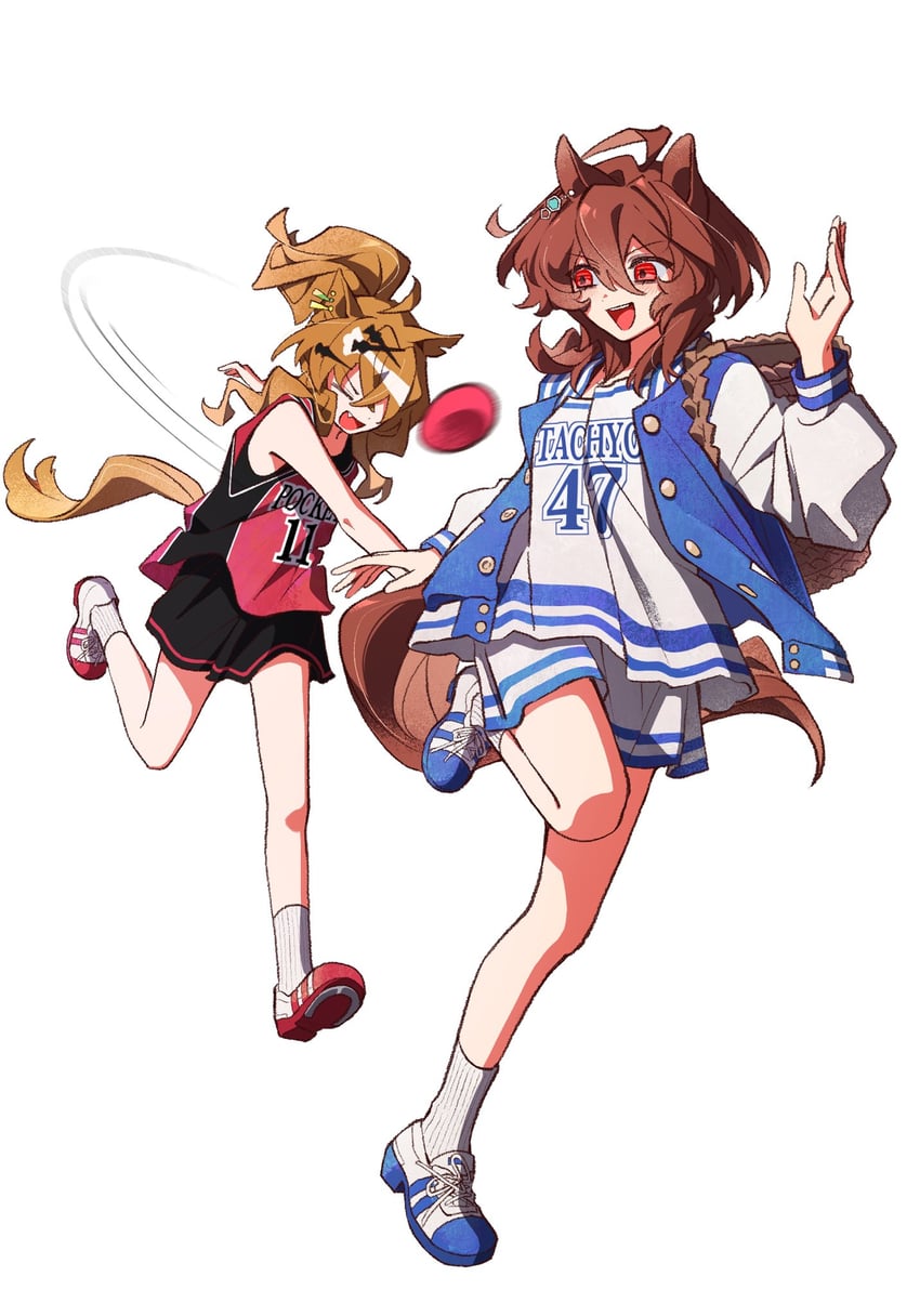 赛马娘、爱丽速子 (无止境的实验室) (赛马娘)、爱丽速子 (赛马娘) 2名女孩 :D 呆毛 替换服装 兽耳