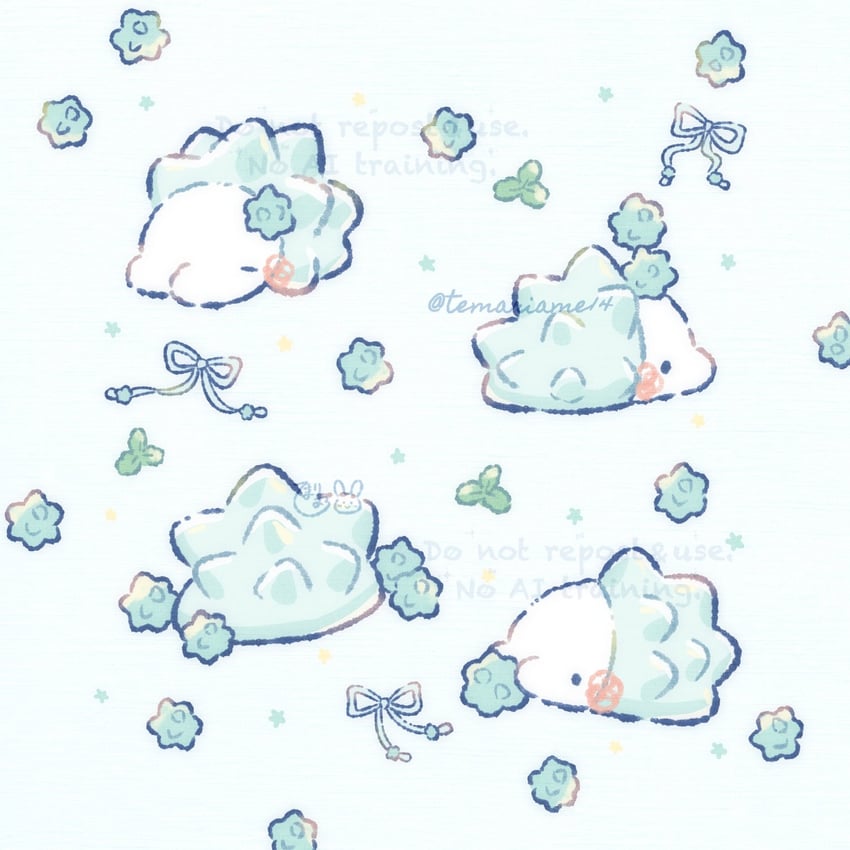 宝可梦、雪吞虫 虫子 闭眼 幼虫 无人类 宝可梦 (生物)