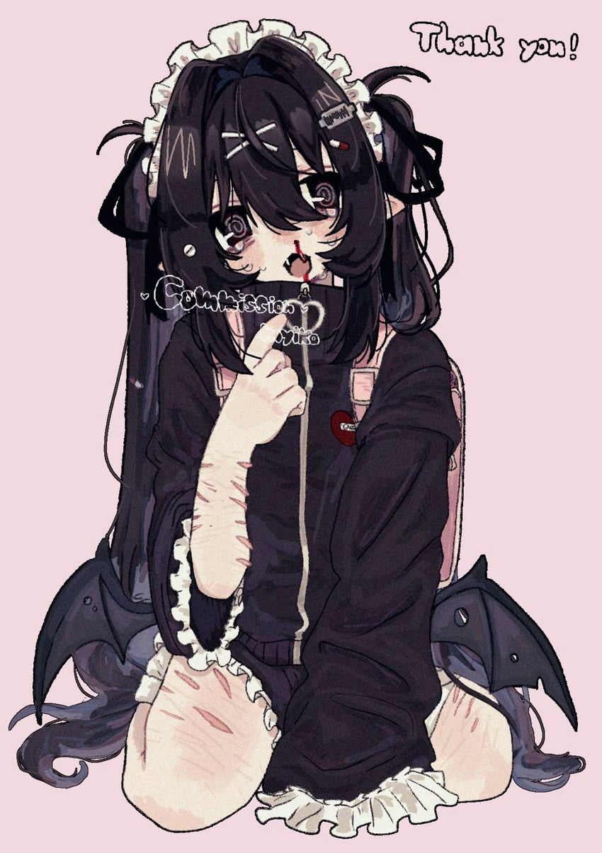 原创 1名女孩 @_@ 背包 包 黑瞳