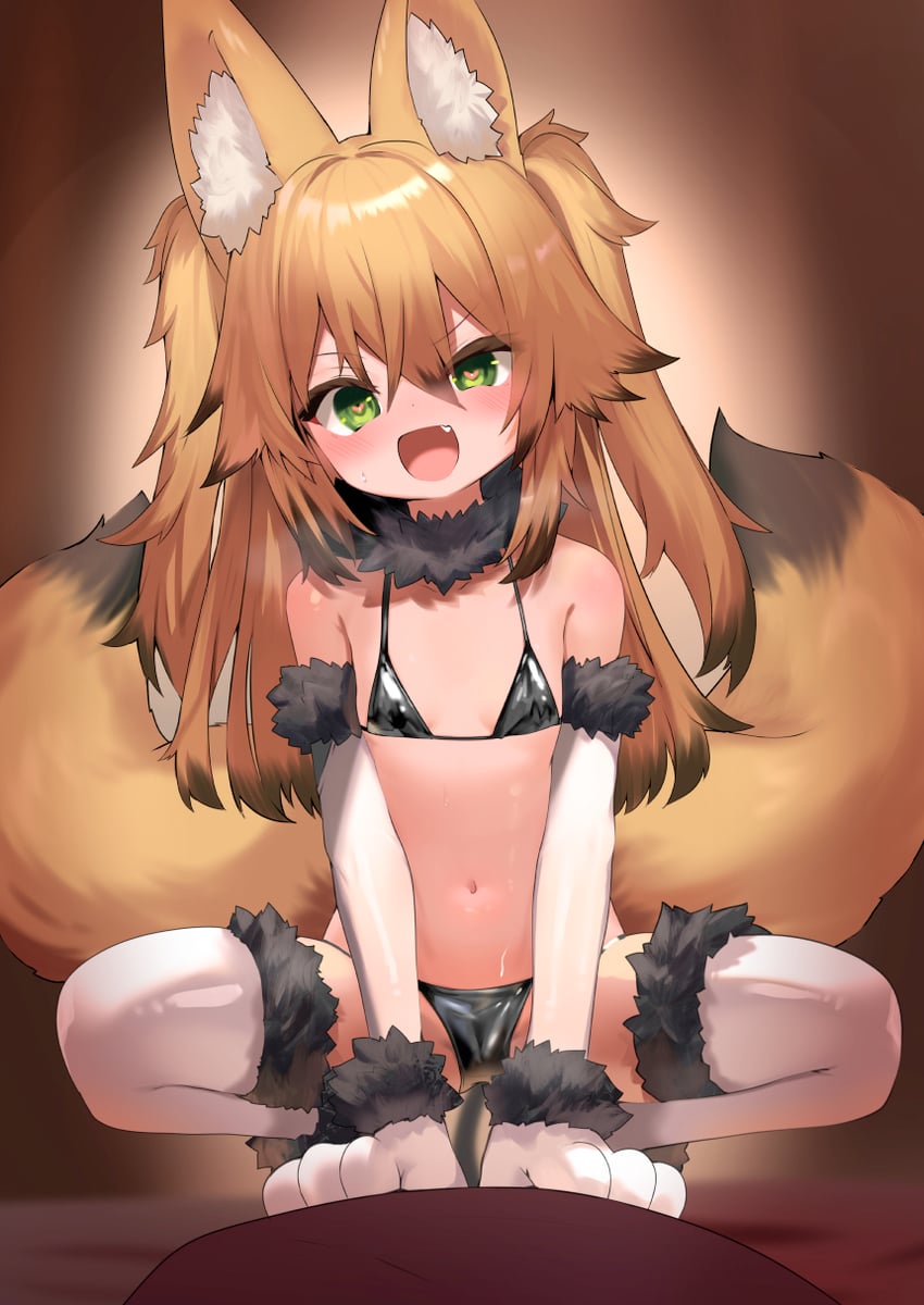 原创、九重椿 1名女孩 :D 兽耳毛 兽耳 动物手