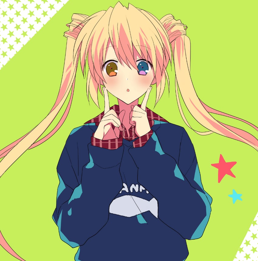 Rewrite、中津静流 1名女孩 惊讶 替换服装 动物花纹 金发