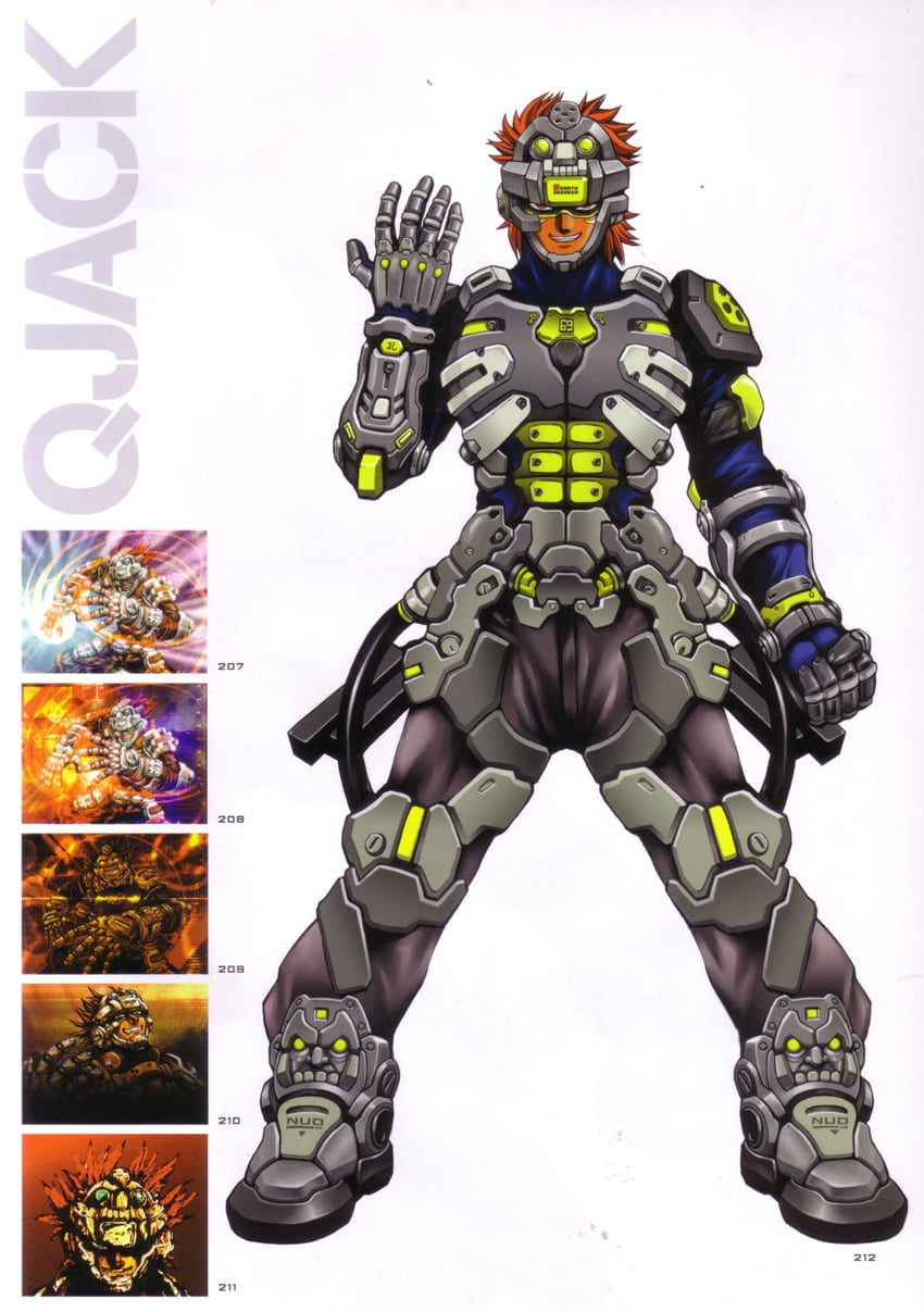Beatmania IIDX、Bemani、Q-Jack 1名男孩 铠甲 角色名称 深色皮肤男性 黑肉