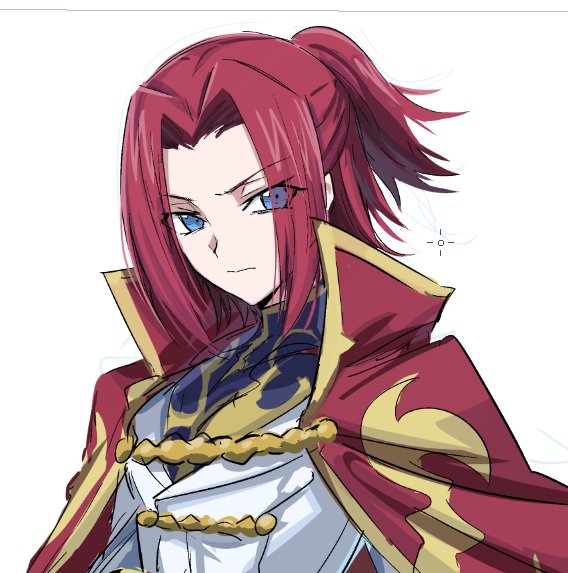 反叛的鲁路修、Code Geass 反叛的鲁路修 Lost Stories、红月卡莲 1名女孩 蓝眼 斗篷 皱眉 夹克