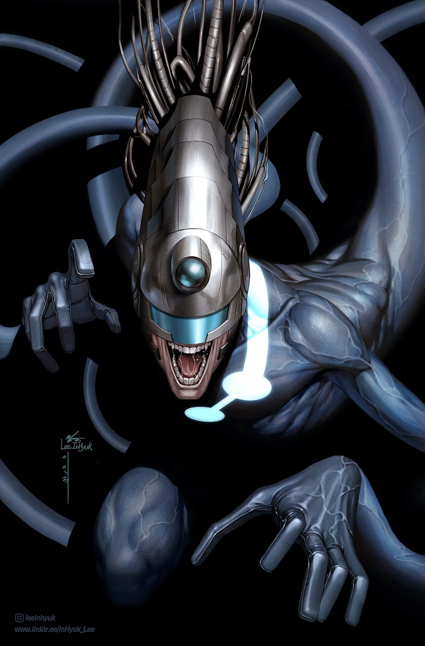漫威、里德·理查兹、the maker (marvel) 1名男孩 作者名 黑色连体衣 紧身连体衣 电缆