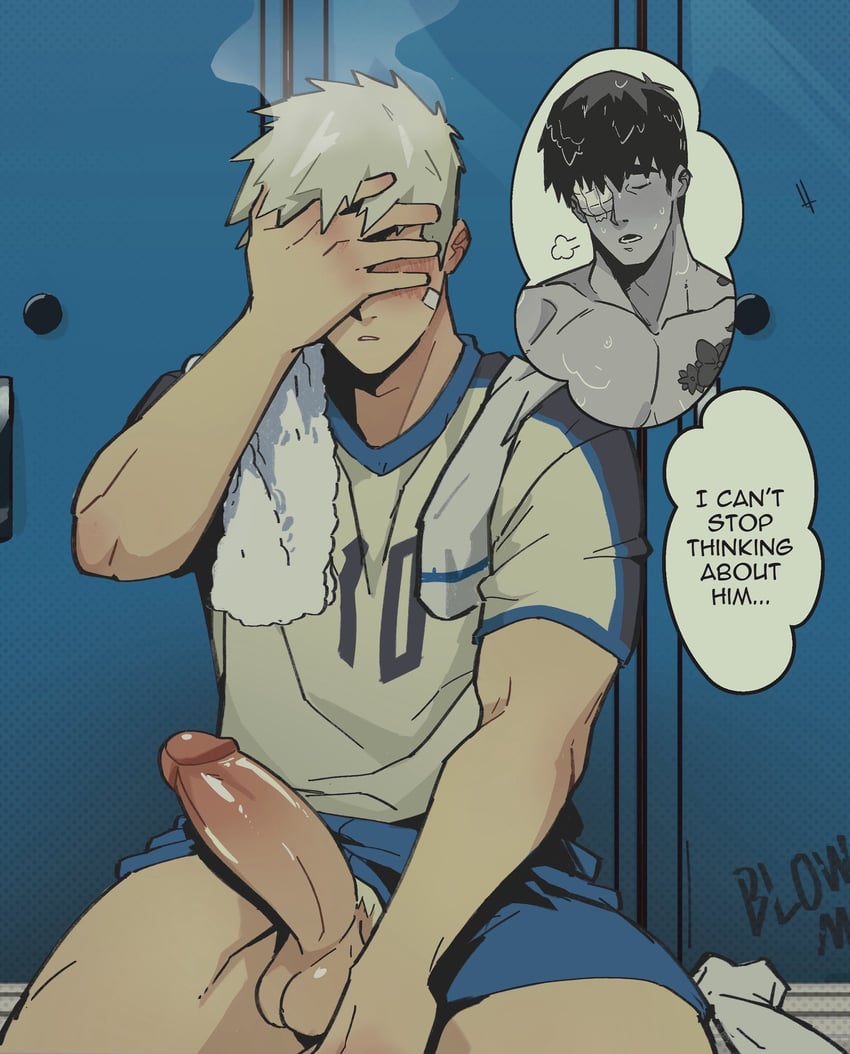 原创 2个男孩 单眼绷带 创可贴 脸颊上的创可贴 脸上的创可贴