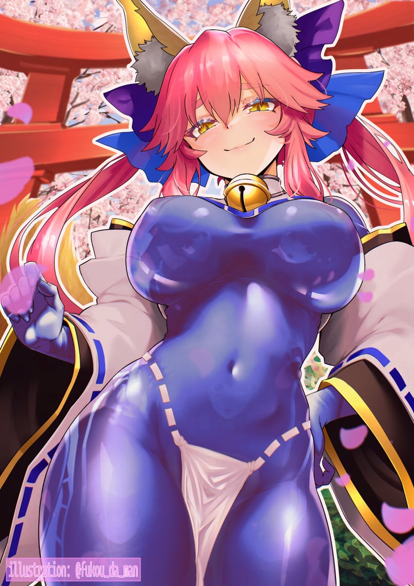 Fate/Grand Order、Fate系列、玉藻前 (Fate) 1名女孩 替换服装 兽耳毛 兽耳 铃铛