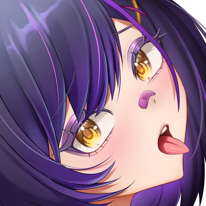 个人势虚拟主播、Rainhoe 1名女孩 创可贴 脸上的创可贴 鼻梁创可贴 黑发
