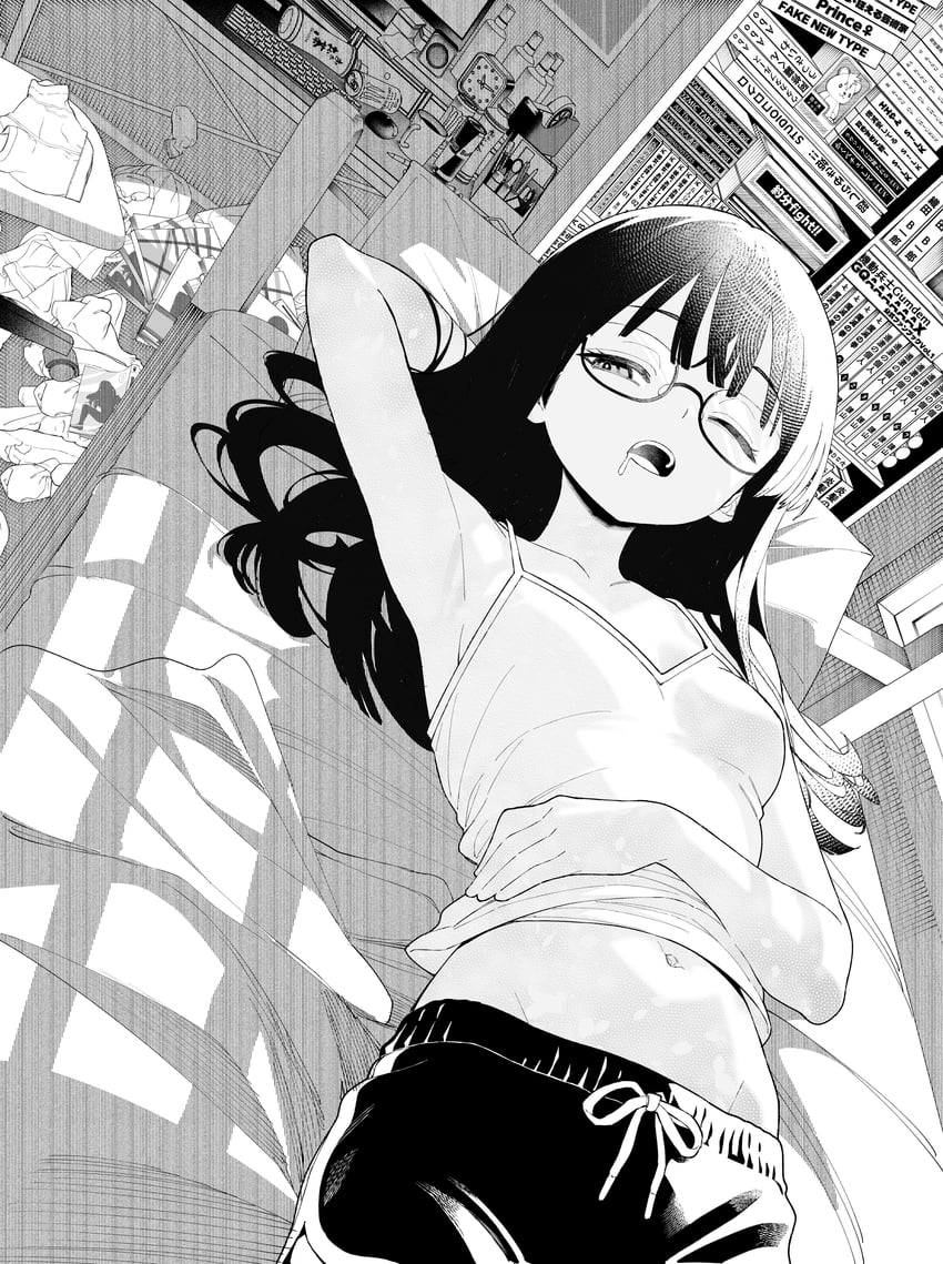 原创 1名女孩 腋下 床 齐刘海 乳房