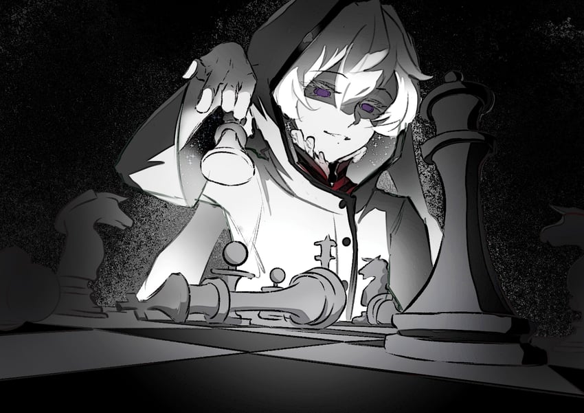 Atlus、恶魔幸存者 (系列)、恶魔幸存者2 黑衬衫 桌游 国际象棋 棋子 棋盘