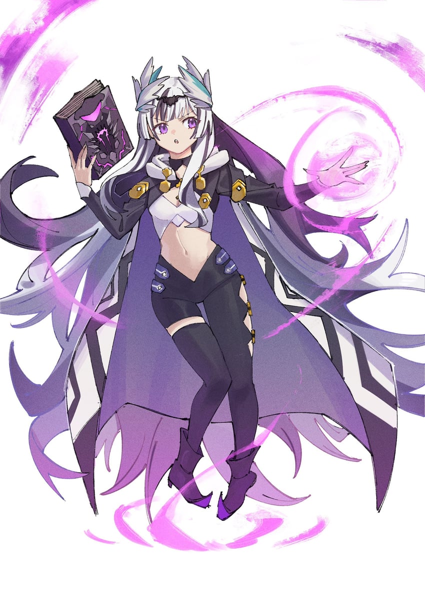 火焰纹章、火焰纹章 结合、维尔 (火焰之纹章) 1名女孩 惊讶 替换服装 不对称服装 不对称裤子
