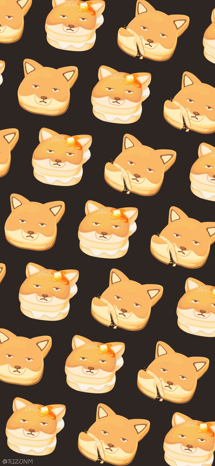 原创 动物主题食物 作者名 黑色背景 黄油 食物