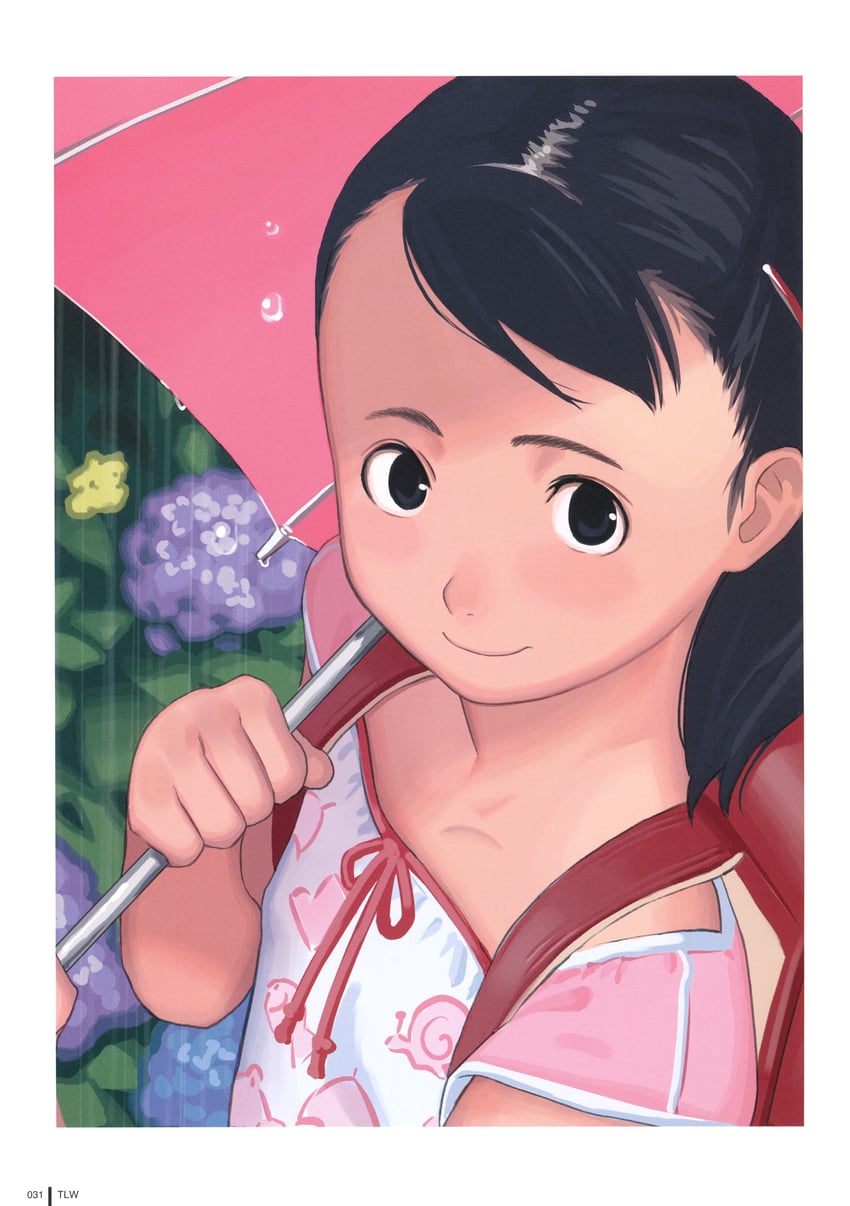 Comic LO、原创 1名女孩 背包 包 黑瞳 黑发