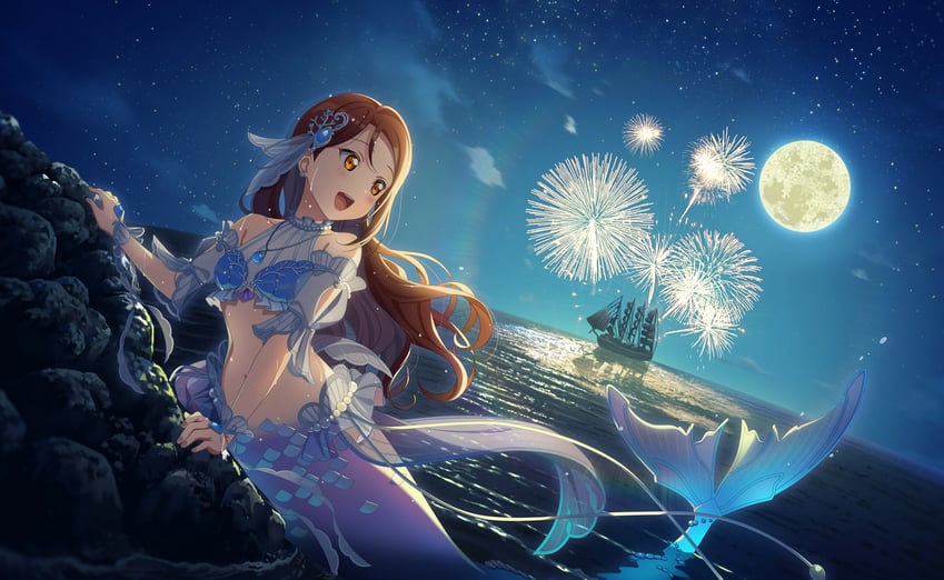 Love Live!、Love Live! Sunshine!!、世界巨星 1名女孩 :D 烟花 脸红 手链