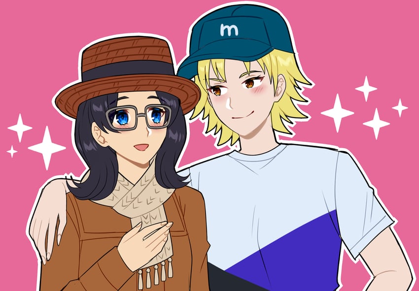 原创、朋友聚会、朋友生活：活在梦中 2名女孩 :D 搂肩 黑发 蓝眼