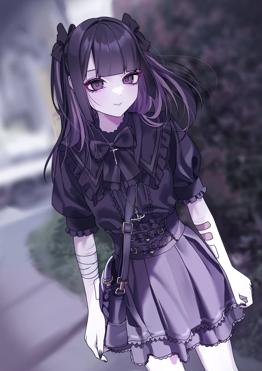 原创 1名女孩 包扎的手臂 绷带 创可贴 手臂上的绷带