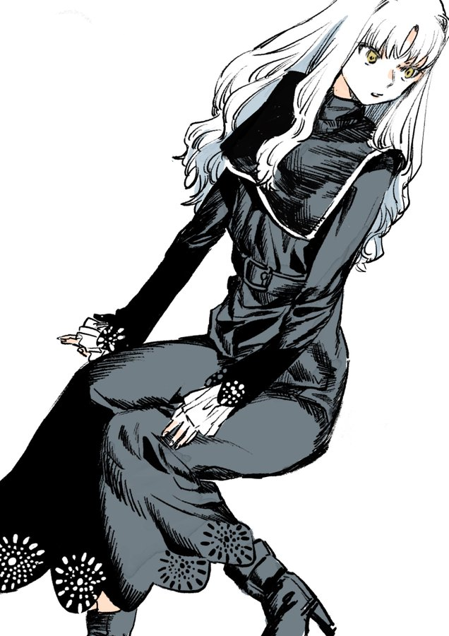 Fate/hollow ataraxia、Fate系列、卡莲·奥尔黛西亚 1名女孩 替换服装 手臂支撑 腰带 黑色皮带