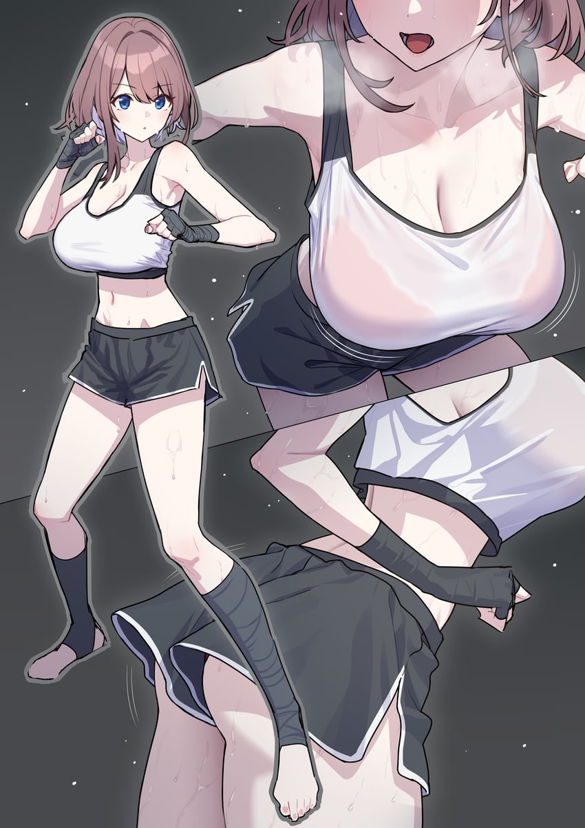 原创、一夜 1名女孩 包扎的手臂 缠绷带的手 缠着绷带的腿 绷带