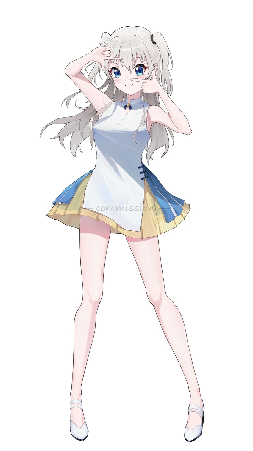 夏洛特 (动画)、友利奈绪 1名女孩 乳沟上方镂空 替换服装 裸臂 裸腿