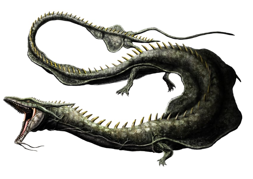 哥斯拉系列、东宝 (电影公司)、manda (godzilla) 触角 爪子 有色巩膜 有色皮肤 龙