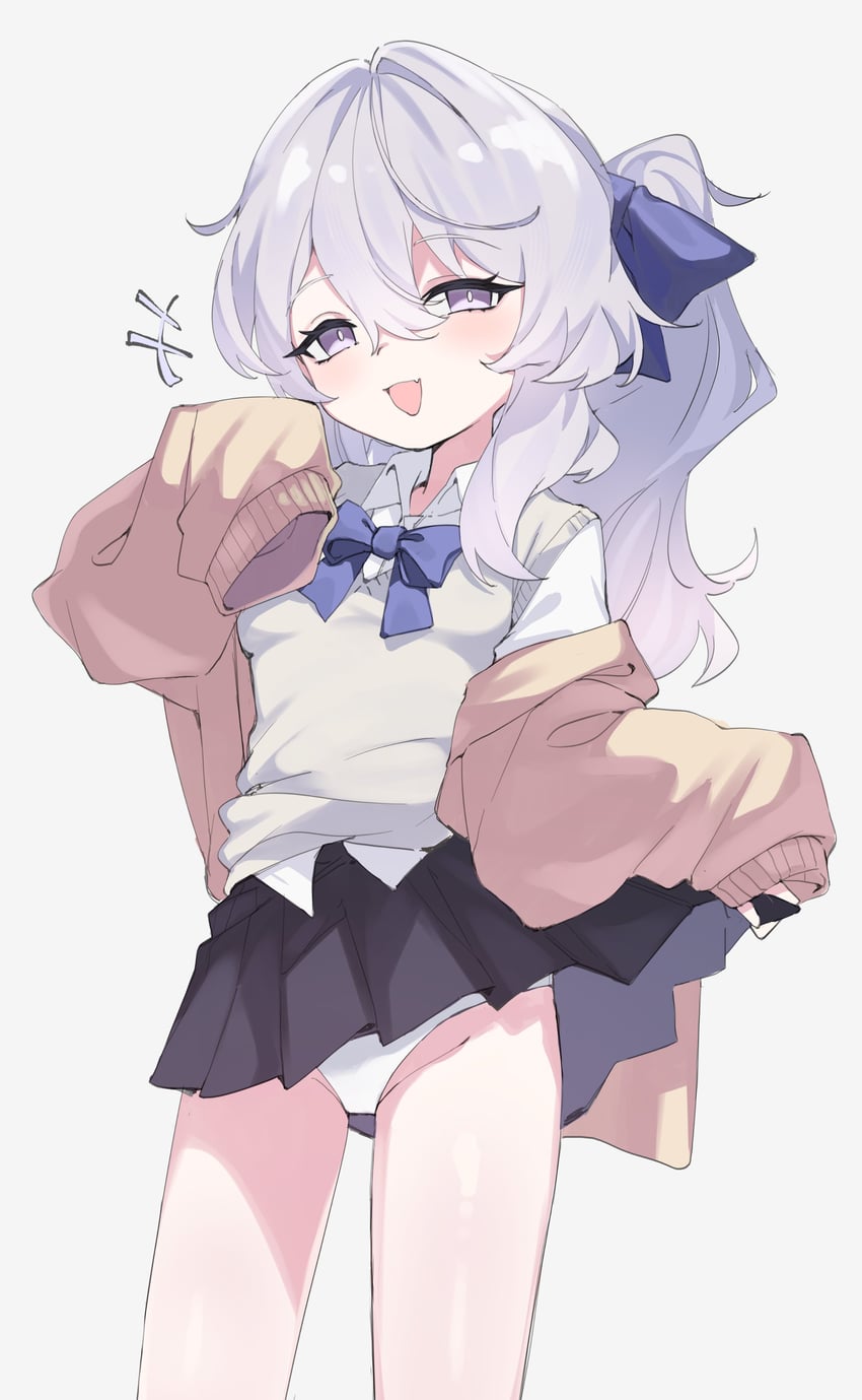 原创 +++ 1名女孩 :D 黑色裙子 蝴蝶结