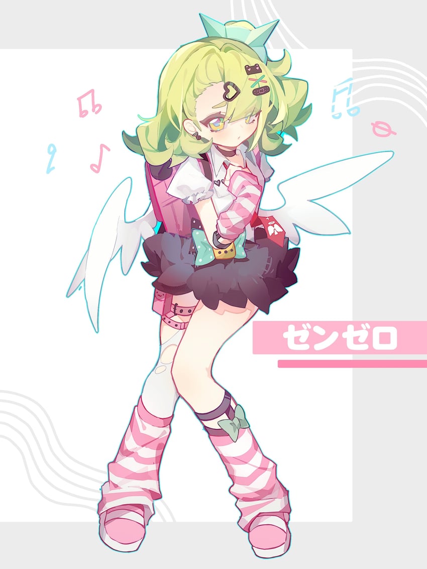 绝区零、桑娜 (绝区零) 1名女孩 护臂 包 创可贴 创可贴发饰