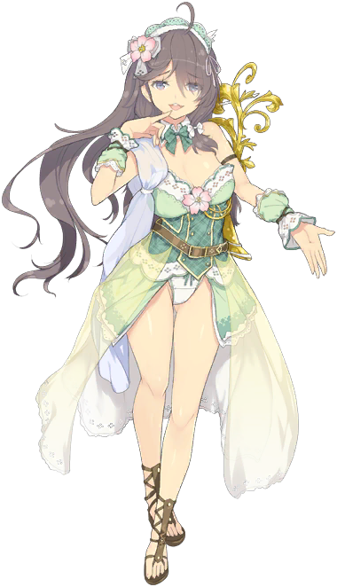 超昂系列 (AliceSoft)、超昂大战 Escalation Heroines、mariel (escalation heroines) 1名女孩 裸腿 露肩 乳房 棕发