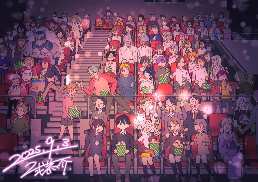 无法好好吸血的吸血鬼酱、aoshima sakura、chiba daichi 6个以上男孩 6个以上女孩 青筋 水色发 黑发