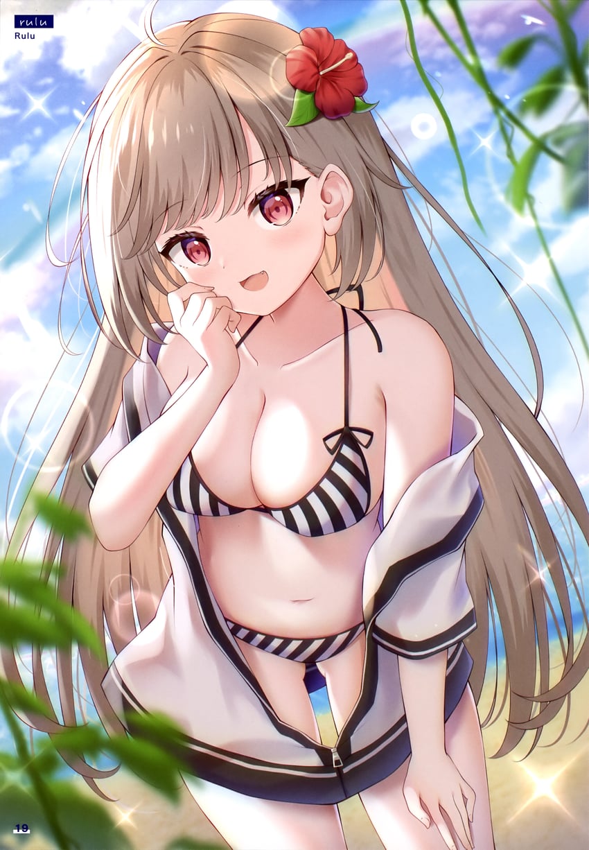 电击萌王、原创 1名女孩 :D 呆毛 腋窝褶皱 作者名